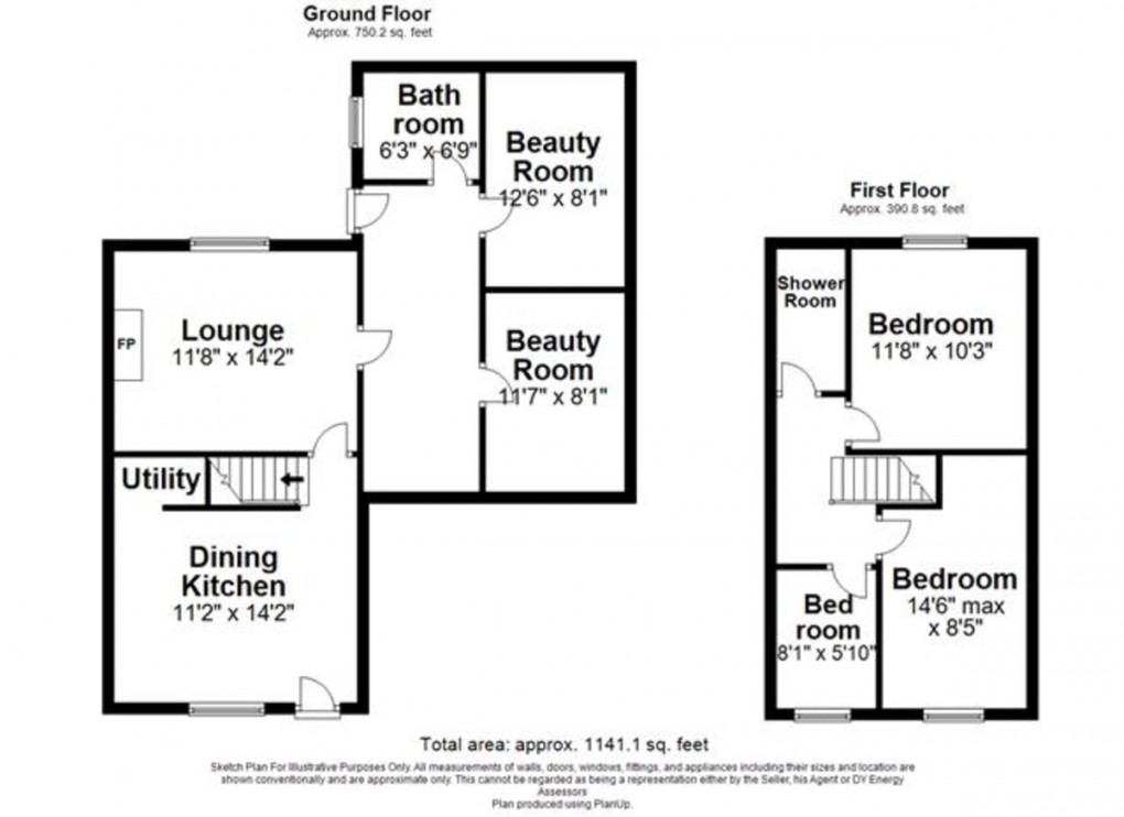 Floorplan for Wakefield Road, Fenay Bridge