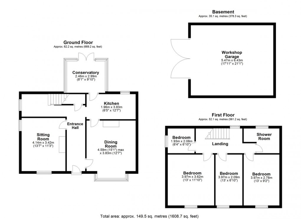 Floorplan for Gas Works Yard, Huddersfield