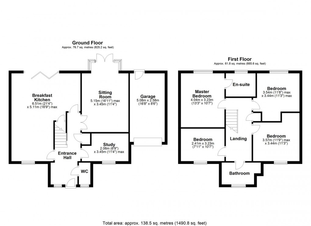Floorplan for Runtlings, Ossett