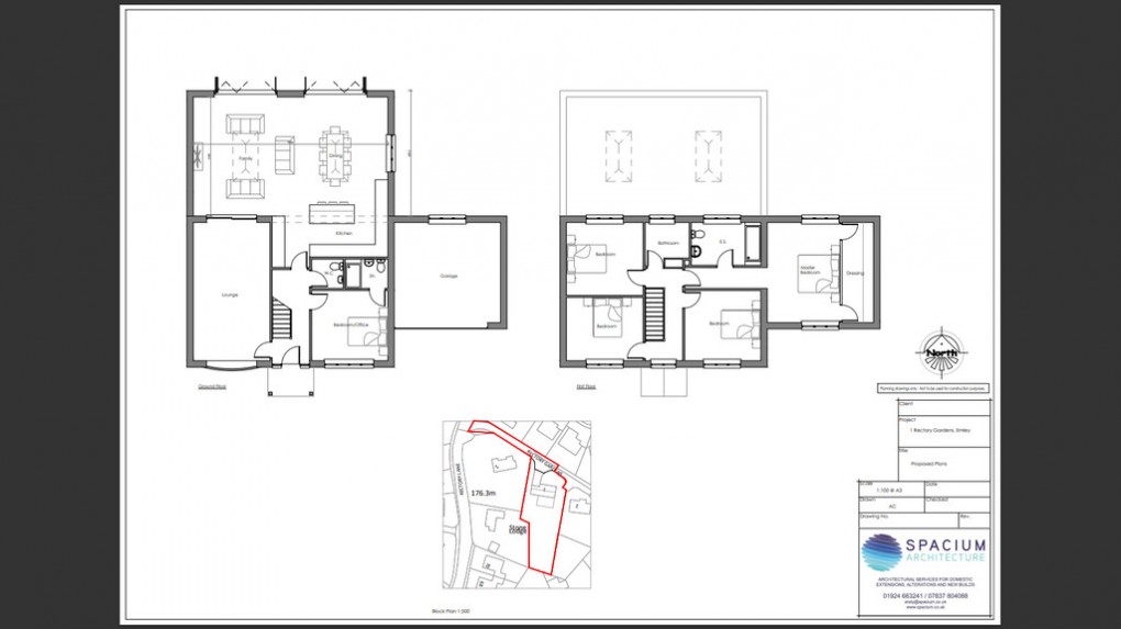 Floorplan for Rectory Gardens, Emley, Huddersfield