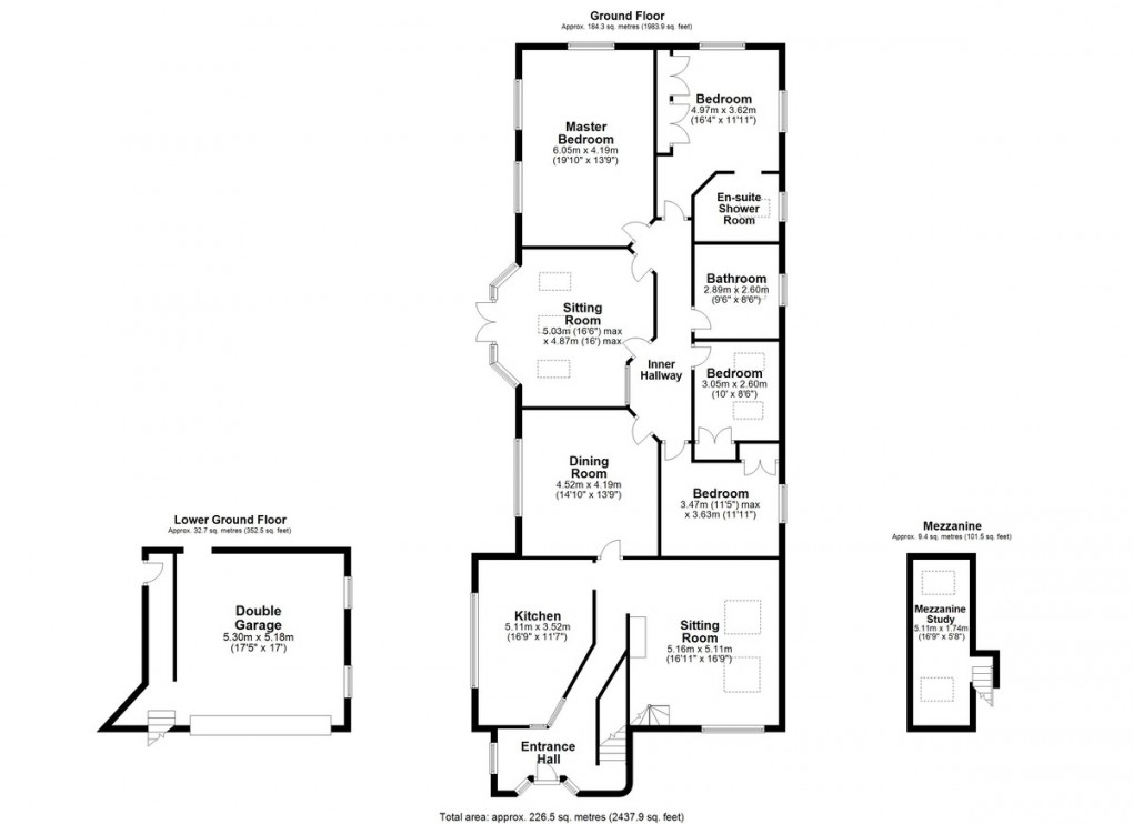 Floorplan for The Beeches, Francis Street, Mirfield