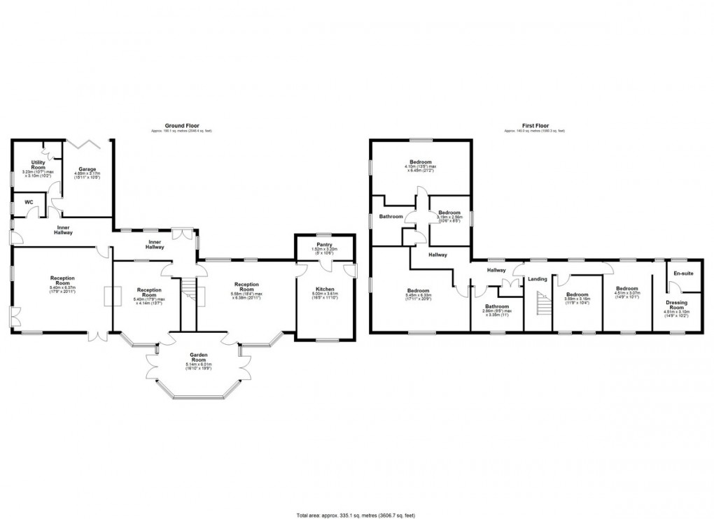 Floorplan for Woodsome Lees, Kirkburton, Huddersfield