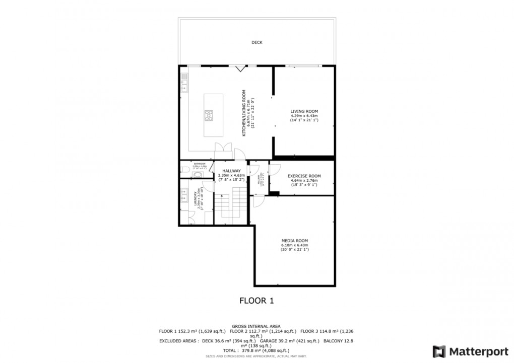 Floorplan for Holmfirth Road, New Mill, Holmfirth