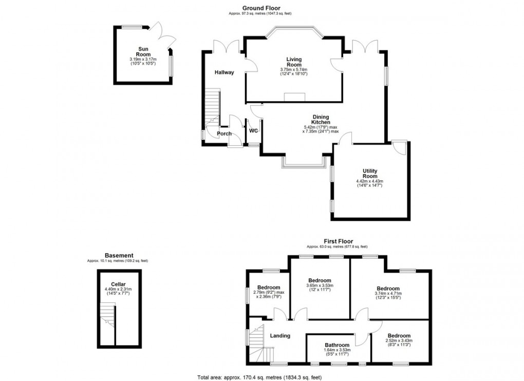 Floorplan for Roils Head Road, Halifax