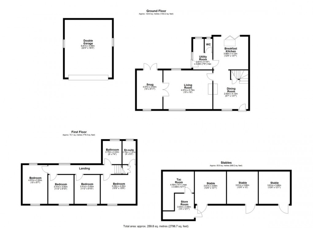 Floorplan for Hey Slack Lane, Cumberworth, Huddersfield