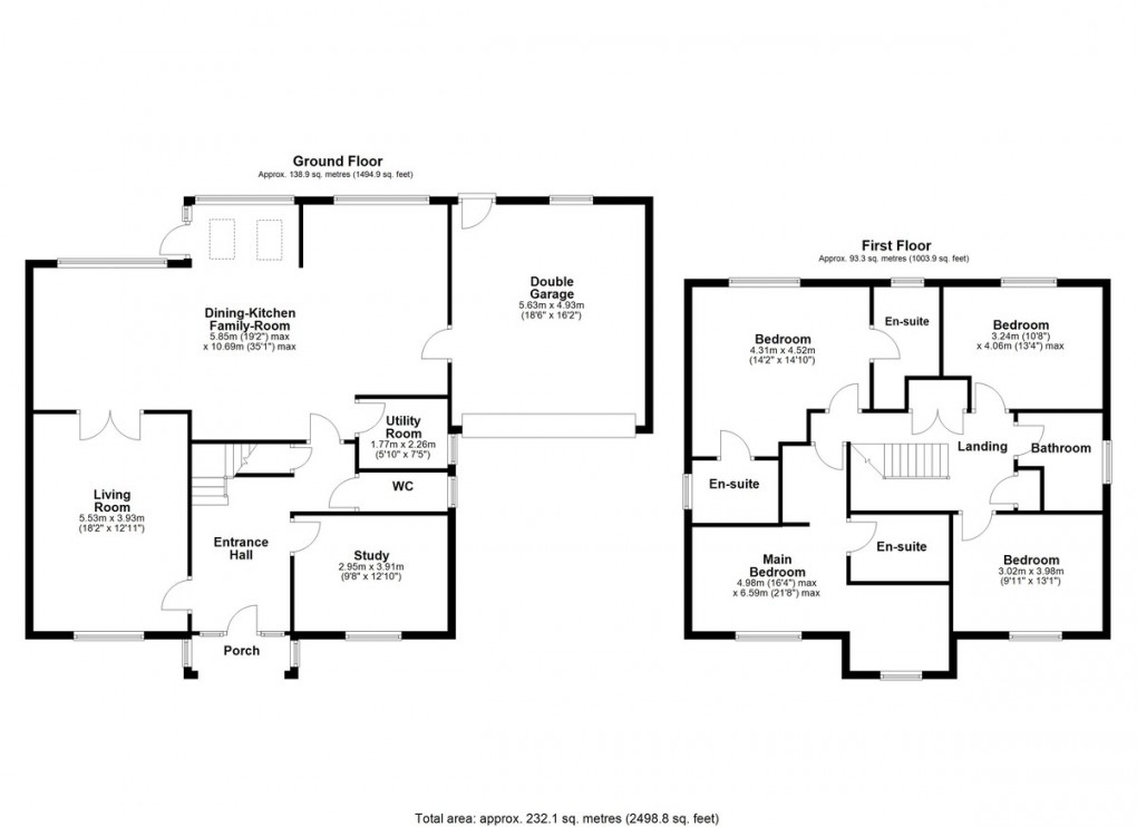 Floorplan for Folly Close, Halifax