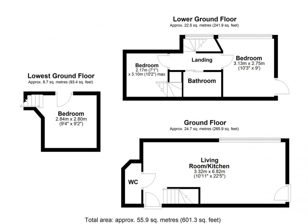 Floorplan for Cragg Vale, Hebden Bridge