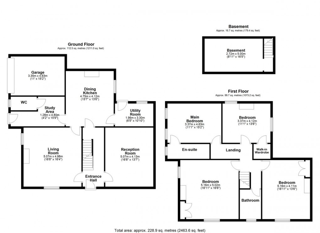 Floorplan for Frank Lane, Thornhill