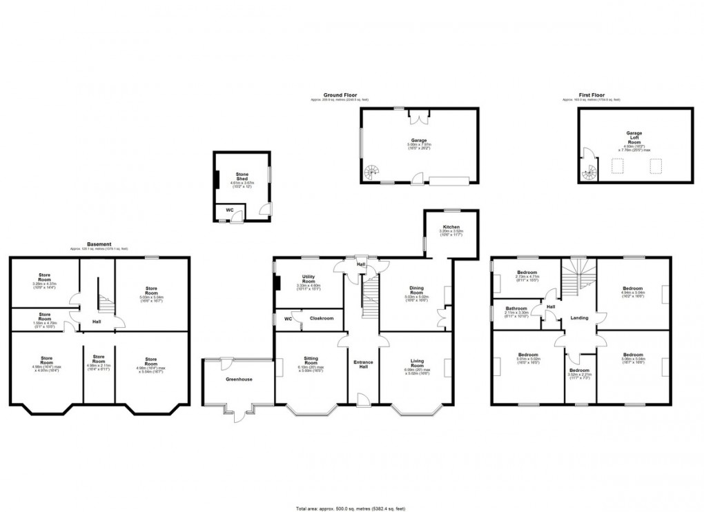 Floorplan for Oxford Road, Dewsbury