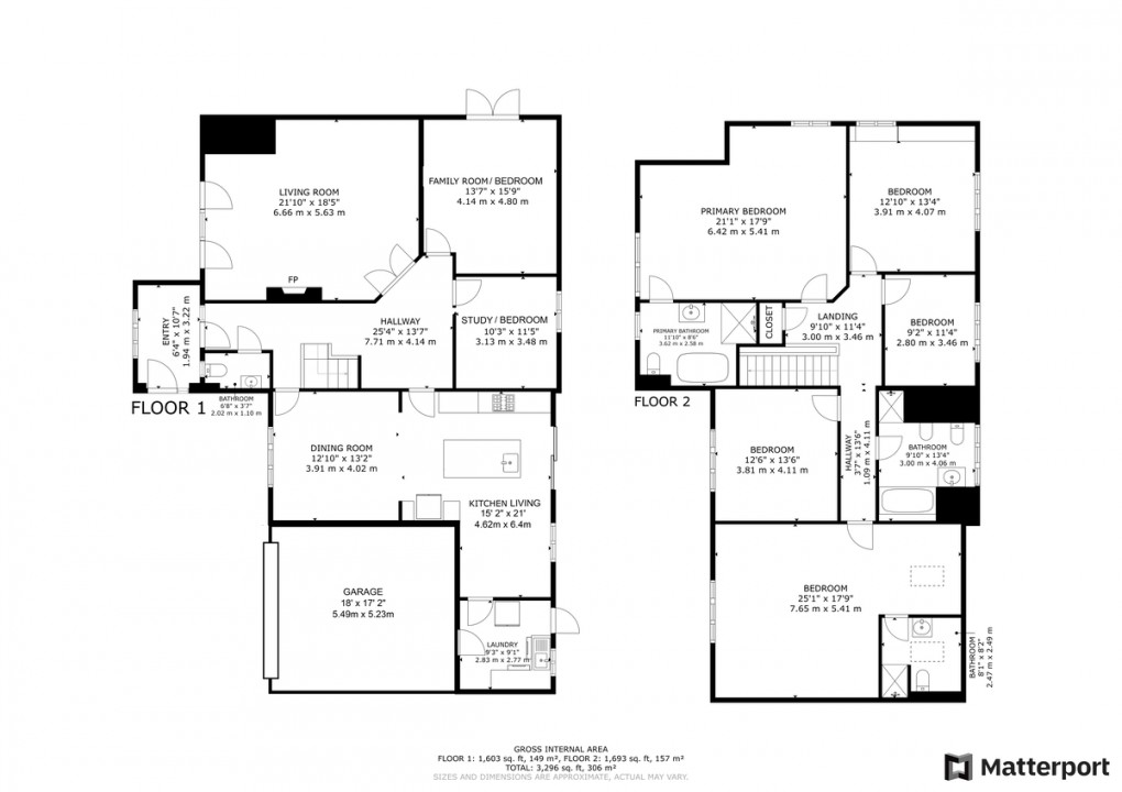Floorplan for Jonscroft, Queensbury