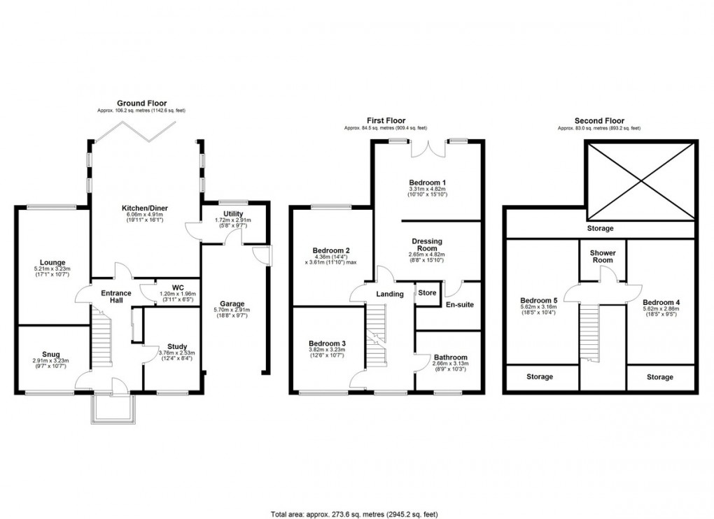Floorplan for Maple House, Grange Court, Hipperholme